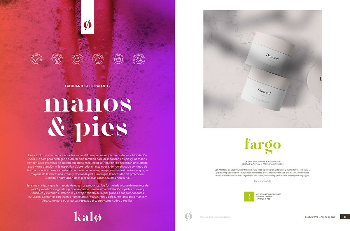 Catálogo de productos Kalo by UMM ideas SA.