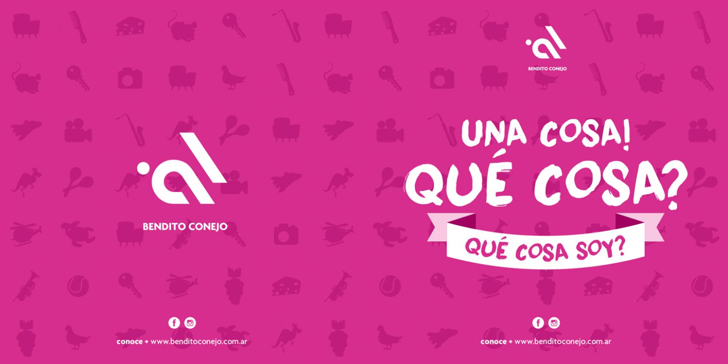 Diseño de producto y marca de producto juego de mesa Que cosa soy? para Bendito Conejo by UMM ideas SA