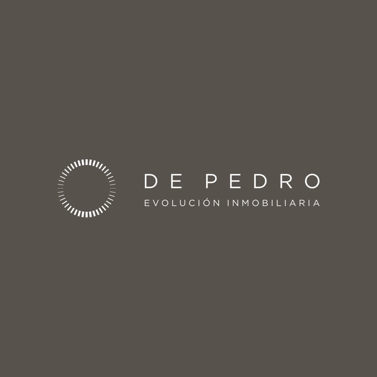 Branding inmobiliario para De Pedro evolución inmobiliaria
